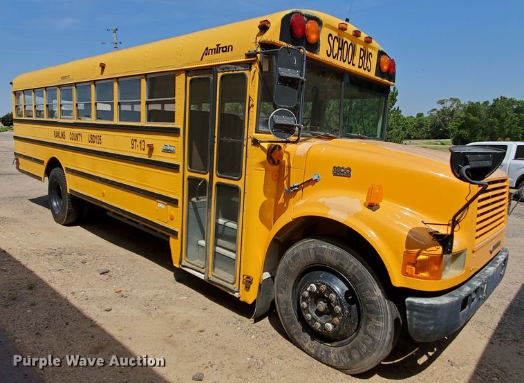 image for item JM9683 1997 International 3800 AmTran  school bus