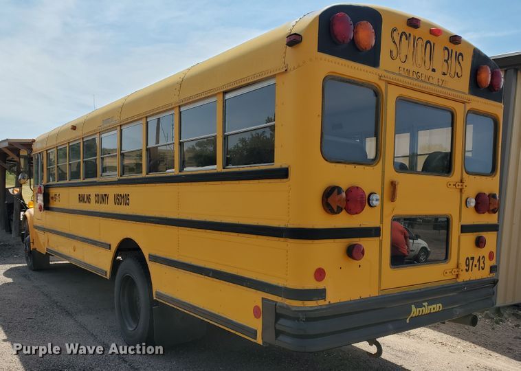 image for item JM9683 1997 International 3800 AmTran  school bus