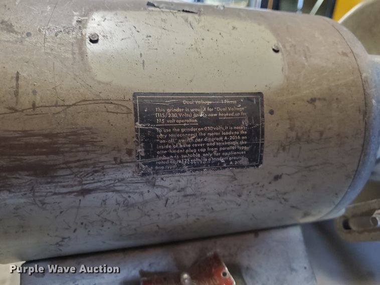 image for item JM9706 (2) bench grinders