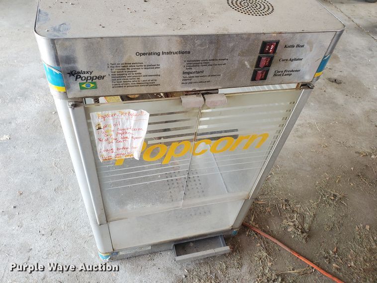 image for item JM9707 (3) popcorn machines