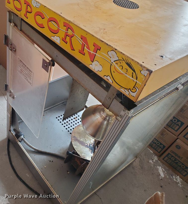 image for item JM9707 (3) popcorn machines