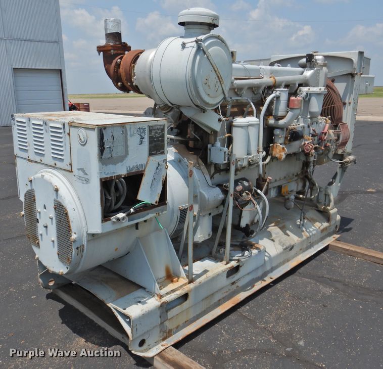 image for item JX9918 Caterpillar D342C  generator