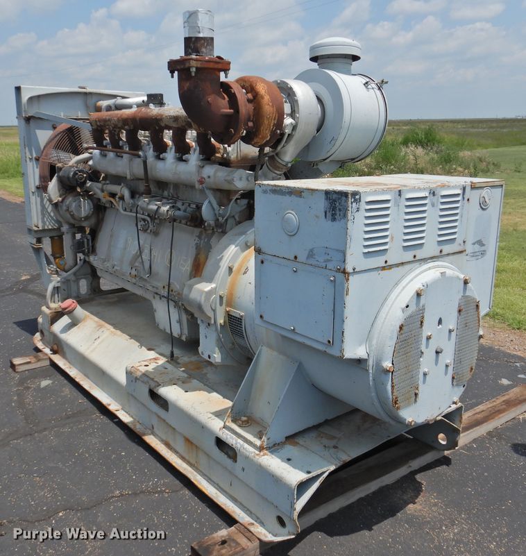 image for item JX9918 Caterpillar D342C  generator