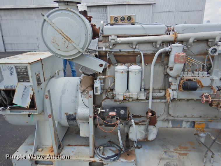 image for item JX9918 Caterpillar D342C  generator