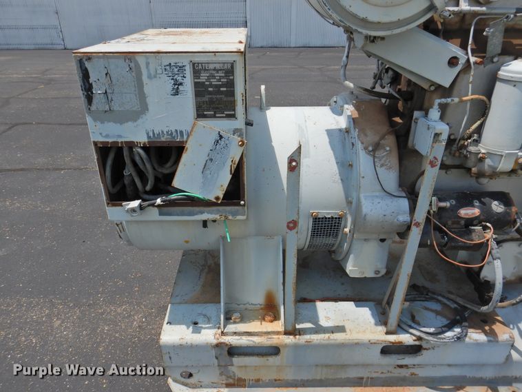 image for item JX9918 Caterpillar D342C  generator