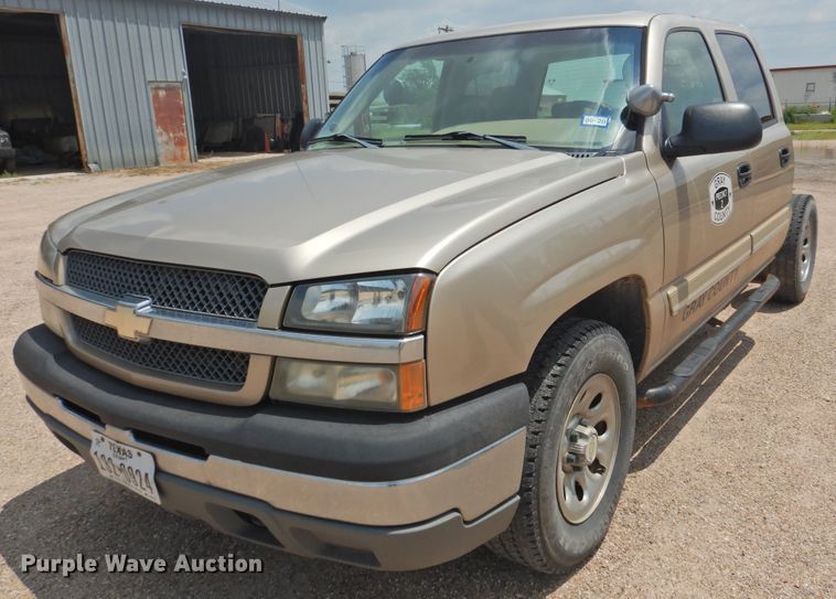 image for item JX9920 2005 Chevrolet Silverado 1500  Crew Cab pickup truck