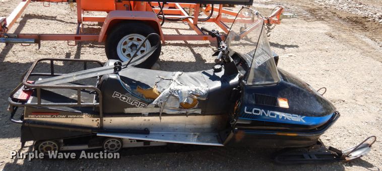 image for item JZ9910 1987 Polaris Longtrak  snow mobile