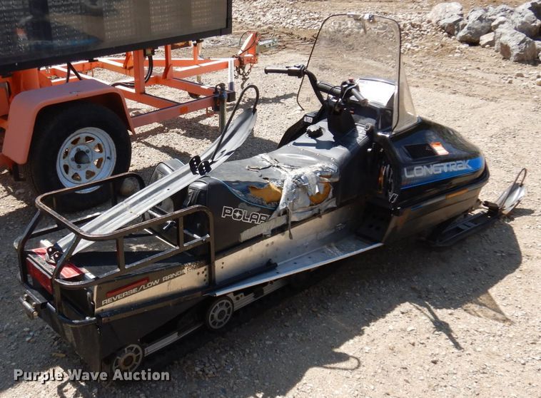 image for item JZ9910 1987 Polaris Longtrak  snow mobile