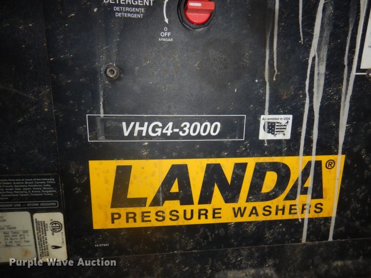 image for item JZ9912 Landa VHG4-3000A  pressure washer