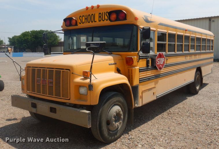 image for item JZ9988 1996 GMC B7  school bus