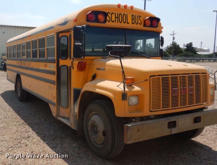 image for item JZ9988 1996 GMC B7  school bus