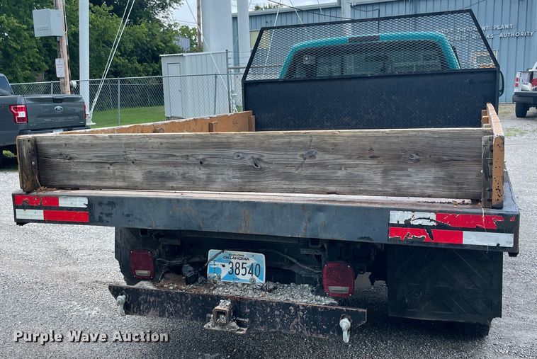 image for item KK9640 1999 Ford F550  dump flatbed truck