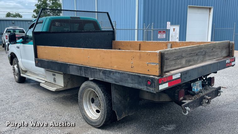 image for item KK9640 1999 Ford F550  dump flatbed truck