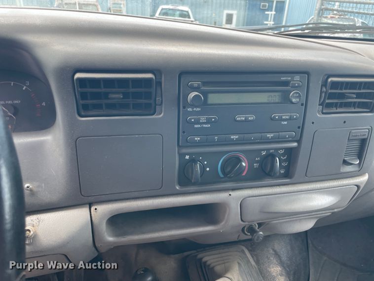 image for item KK9640 1999 Ford F550  dump flatbed truck