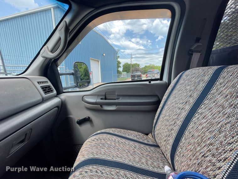 image for item KK9640 1999 Ford F550  dump flatbed truck