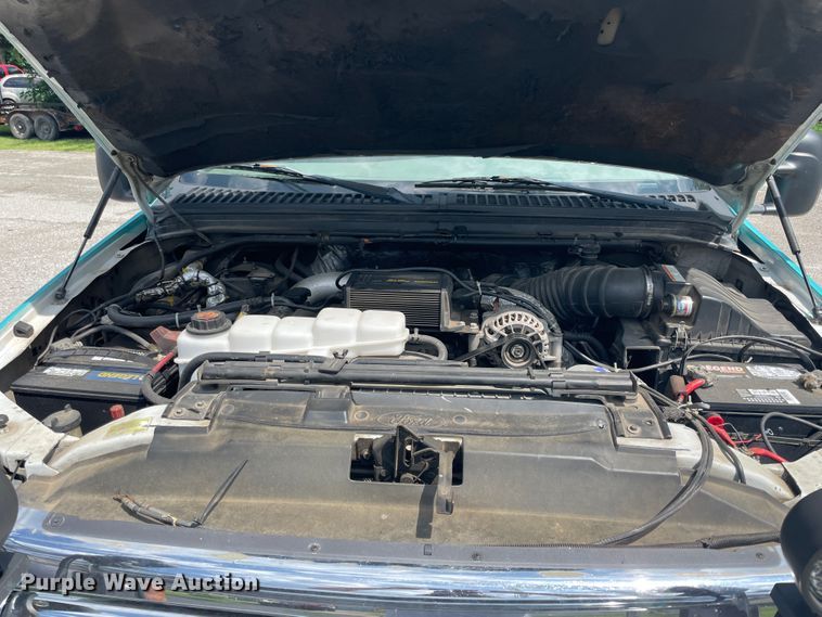 image for item KK9640 1999 Ford F550  dump flatbed truck