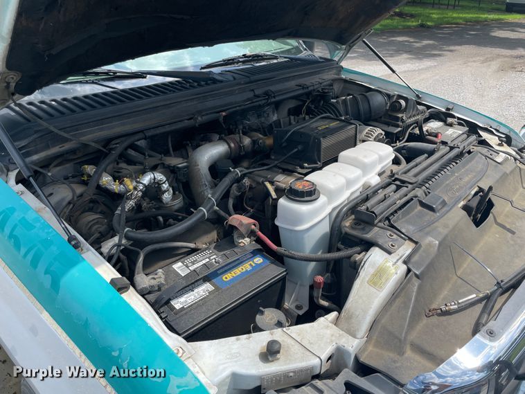 image for item KK9640 1999 Ford F550  dump flatbed truck