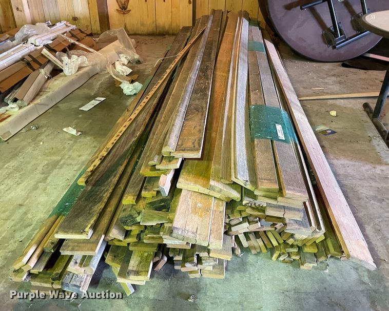 image for item KK9671 Approximately 81 pieces of lumber