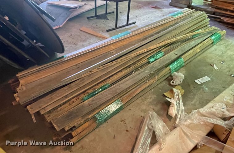 image for item KK9671 Approximately 81 pieces of lumber