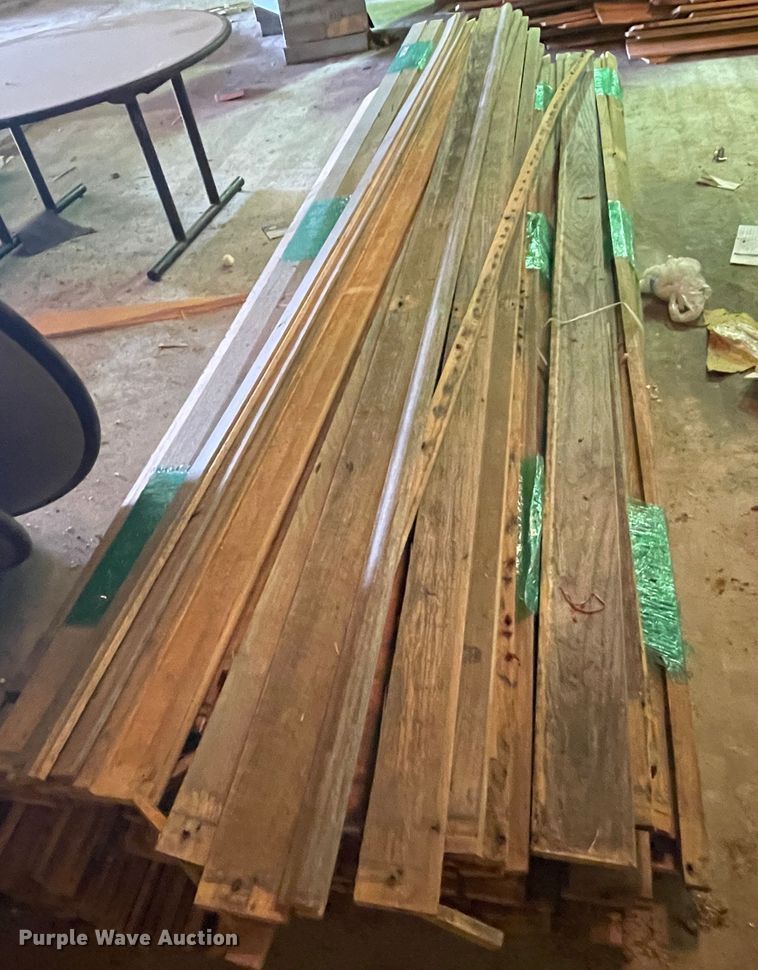 image for item KK9671 Approximately 81 pieces of lumber