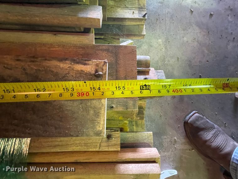 image for item KK9671 Approximately 81 pieces of lumber