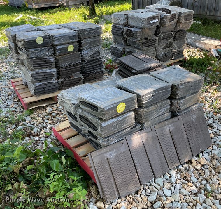 image for item KK9673 Approximately 240 bundles of vinyl shingles