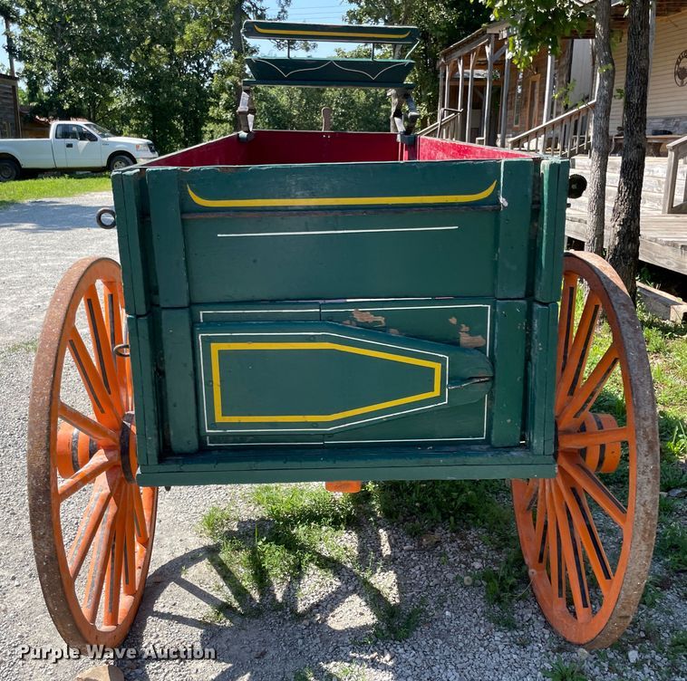 image for item KK9675 Springfield  horse drawn wagon
