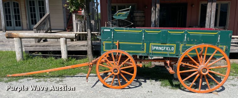 image for item KK9675 Springfield  horse drawn wagon