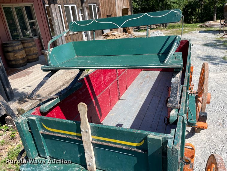 image for item KK9675 Springfield  horse drawn wagon