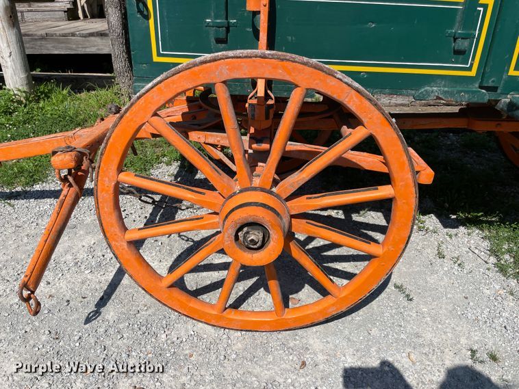 image for item KK9675 Springfield  horse drawn wagon