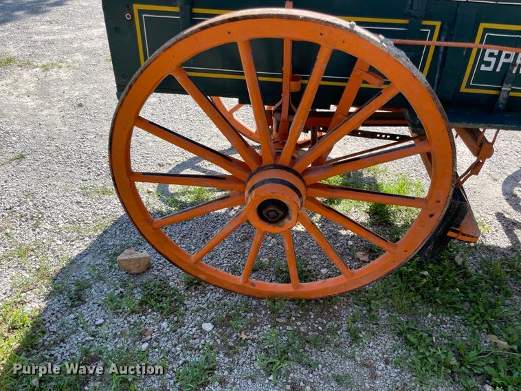 image for item KK9675 Springfield  horse drawn wagon