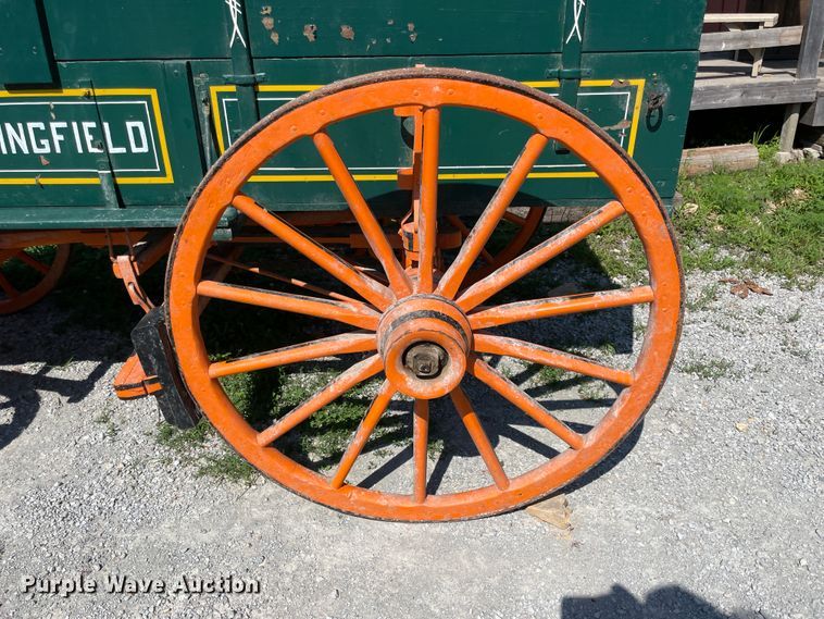 image for item KK9675 Springfield  horse drawn wagon