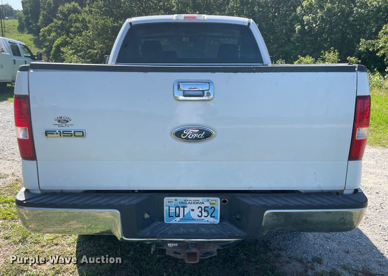 image for item KK9679 2005 Ford F150  pickup truck