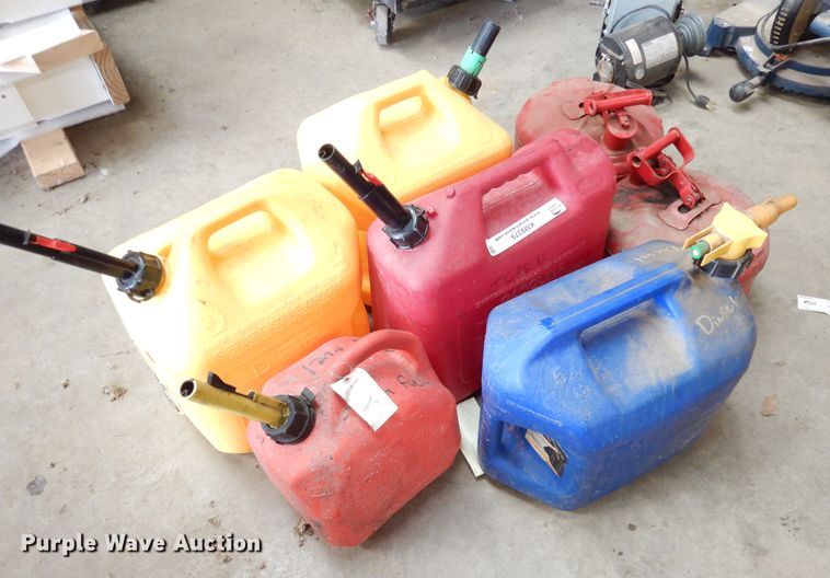 image for item KM9379 (7) fuel cans