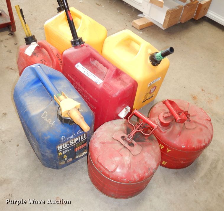 image for item KM9379 (7) fuel cans