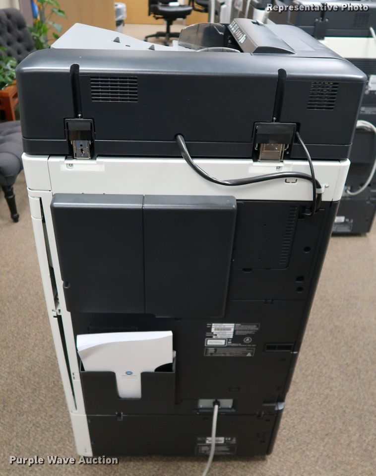 image for item KQ9821 2019 Konica Minolta BizHub C458  multi-function copier