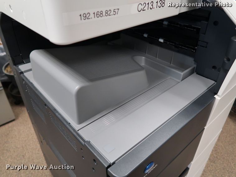 image for item KQ9821 2019 Konica Minolta BizHub C458  multi-function copier