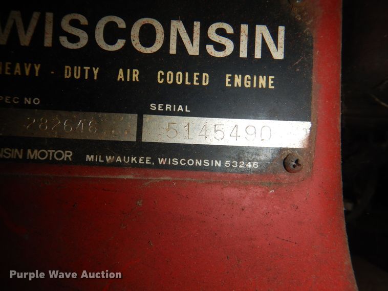 image for item KW9923 Wisconsin BKN  pump