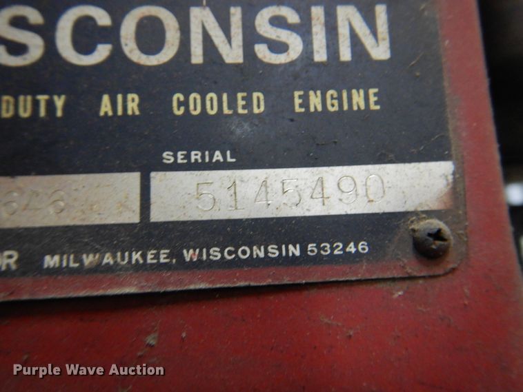 image for item KW9923 Wisconsin BKN  pump