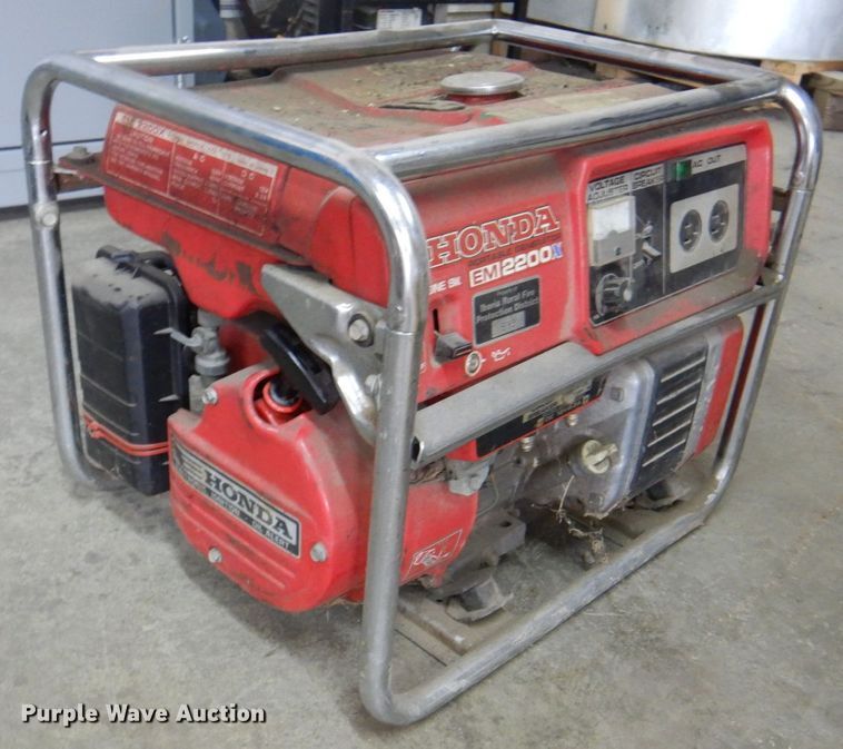 image for item KW9926 Honda EM2200X  generator