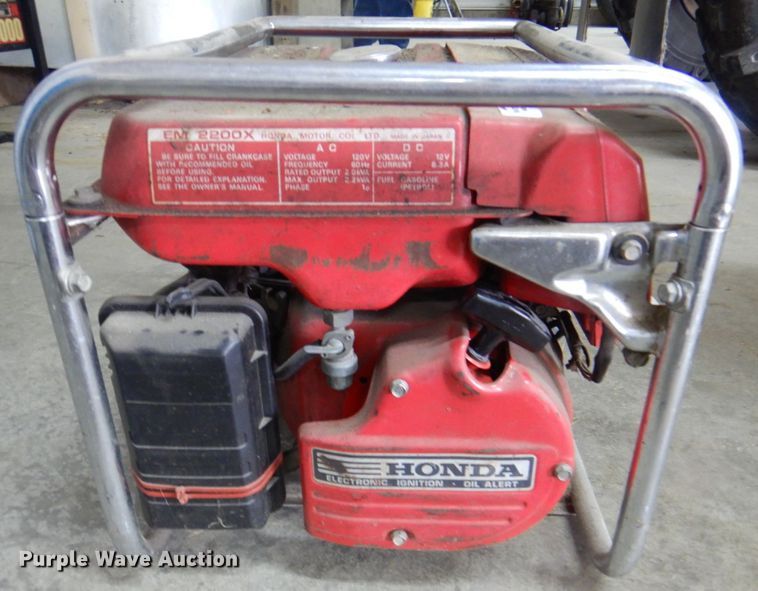 image for item KW9926 Honda EM2200X  generator
