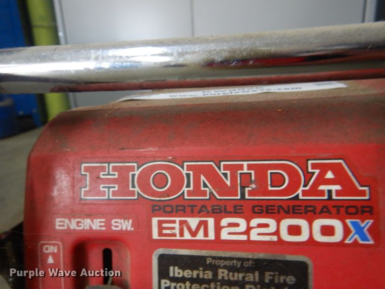 image for item KW9926 Honda EM2200X  generator