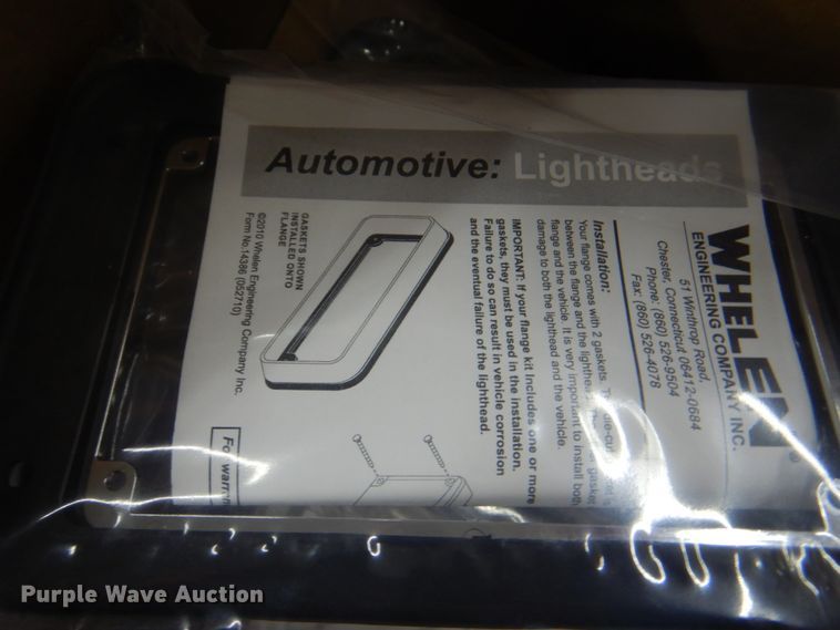 image for item KW9929 Approximately 10 emergency vehicle lights