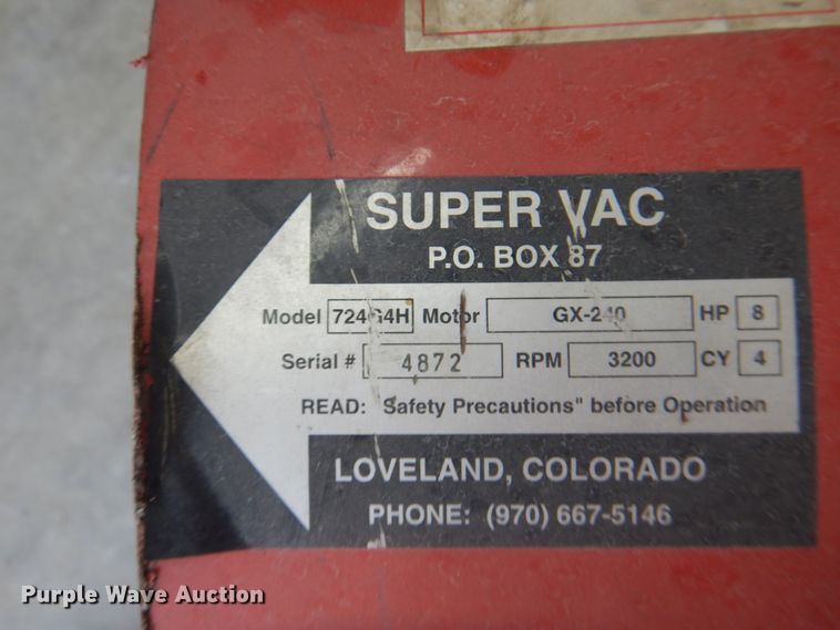 image for item KW9932 SuperVac 724G4H  fan