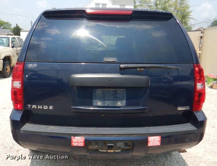 image for item KW9941 2008 Chevrolet Tahoe  SUV