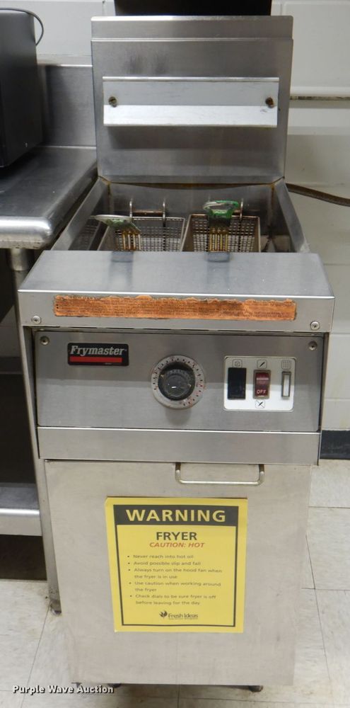 image for item KX9699 Frymaster MJ145ESD  double basket fryer