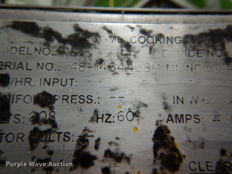 image for item KX9707 Vulcan  fryer