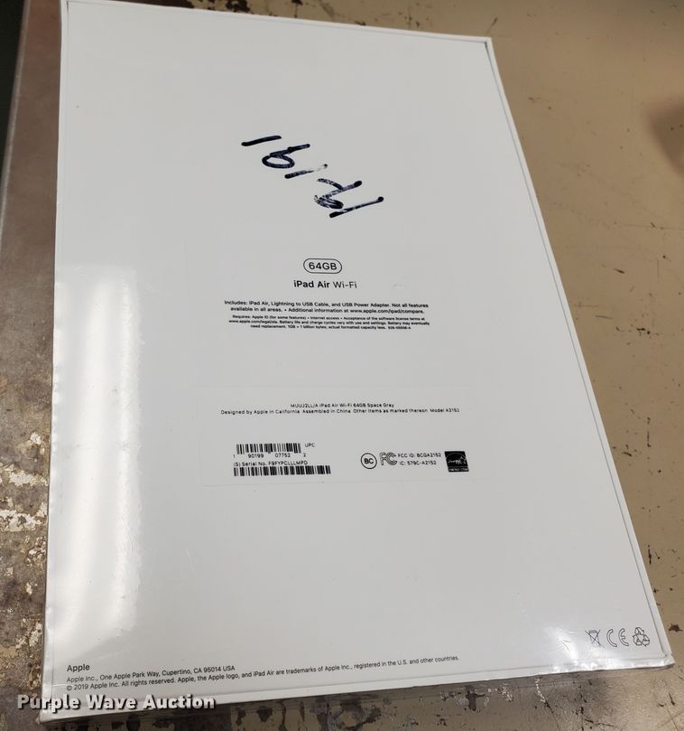 image for item KY9205 Apple iPad Air