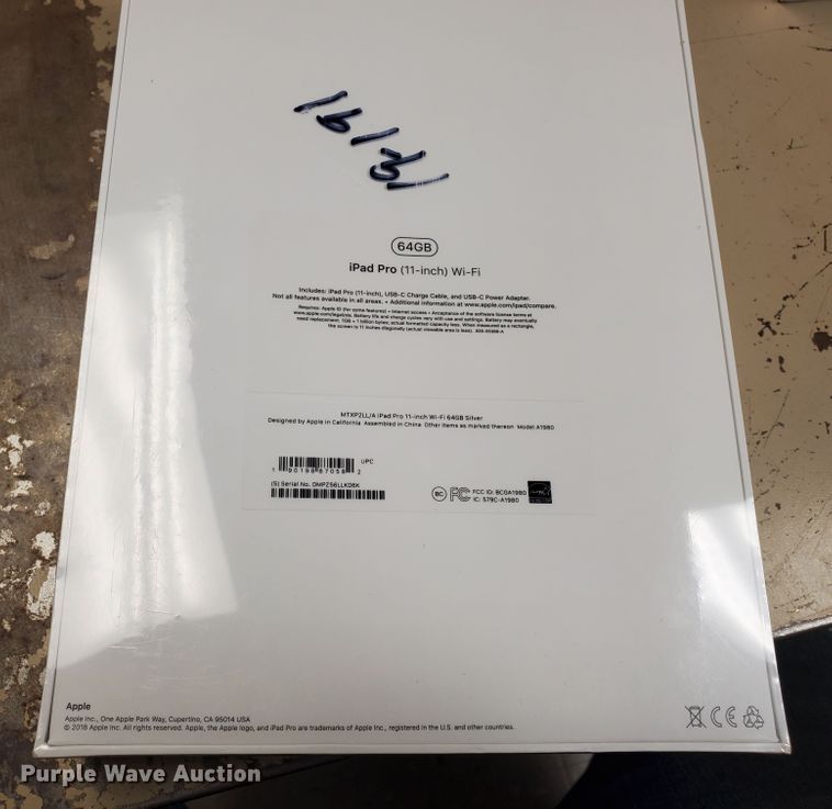 image for item KY9207 Apple iPad Pro