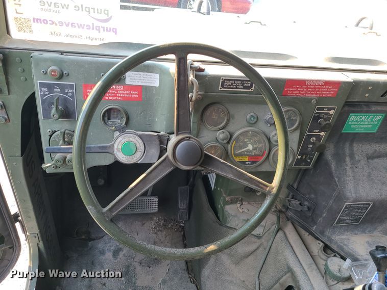 image for item L1282 Am General HMMWV M998 SUV